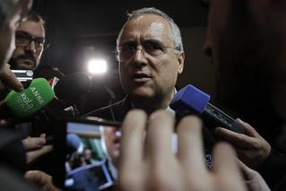 Claudio Lotito, presidente della Lazio